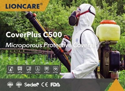 Ochranná kombinéza LIONCARE CoverPlus C500 SF: Chrání každý váš pohyb